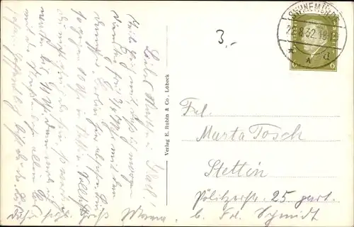 Ak Świnoujście Swinemünde Pommern, Strandpromenade