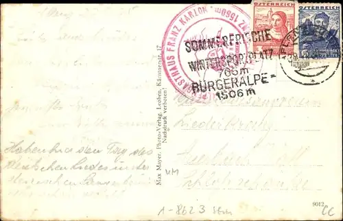 Ak Aflenz Steiermark, Gesamtansicht