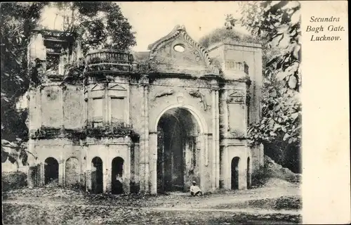 Ak Lakhnau Lucknow Indien, Secundra Bagh Gate