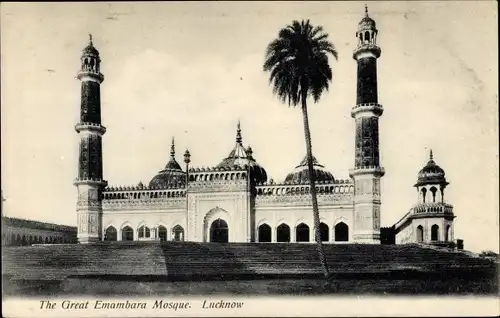 Ak Lakhnau Lucknow Indien, The Great Emambara Mosque