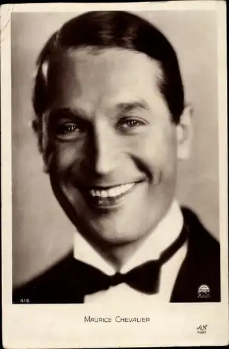 Ak Schauspieler Maurice Chevalier, Portrait