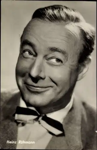 Ak Schauspieler Heinz Rühmann, Keine Angst vor großen Tieren, Portrait