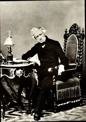 Ak Schriftsteller Franz Grillparzer, Aufnahme ca. 1860
