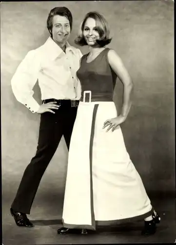 Ak Sänger und Tänzer Dagmar Frederic und Siegfried Uhlenbrock
