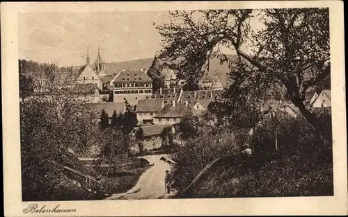 Ak Bebenhausen Tübingen Württemberg, Blick auf den Ort