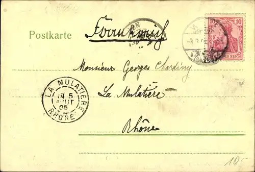 Ak Wehr in Baden, Panorama vom Ort, Kirche