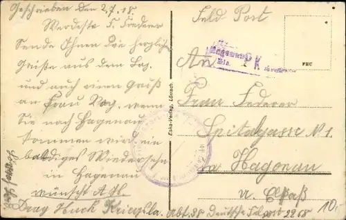 Ak Lörrach in Baden, Realschule