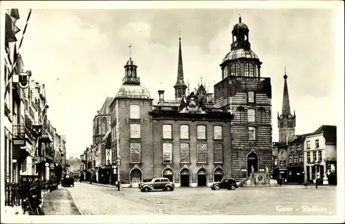 Ak Goes Zeeland Niederlande, Stadhuis