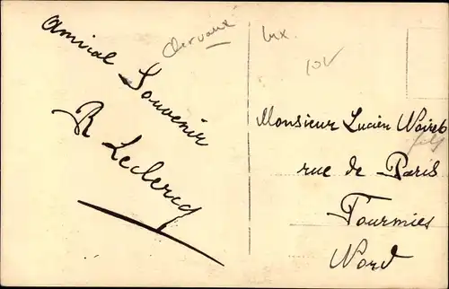 Ak Clervaux Clerf Luxembourg, Abbaye St. Maurice