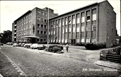 Ak Winschoten Groningen Niederlande, R.K. Ziekenhuis, Außenansicht