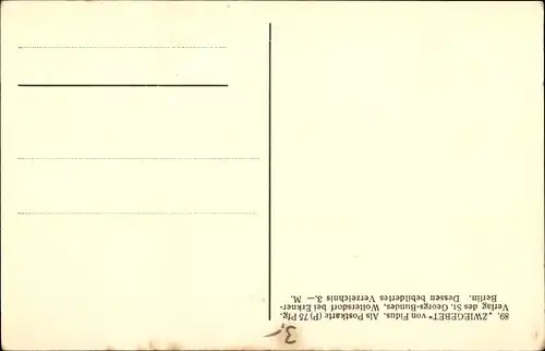 Künstler Ak Fidus, Zwiegebet von 1890, Mutter mit Kind