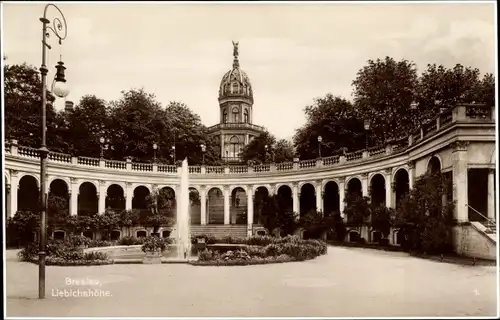 Ak Wrocław Breslau Schlesien, Liebichshöhe