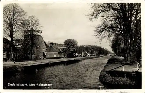 Ak Dedemsvaart Overijssel Niederlande, Moerheimstraat