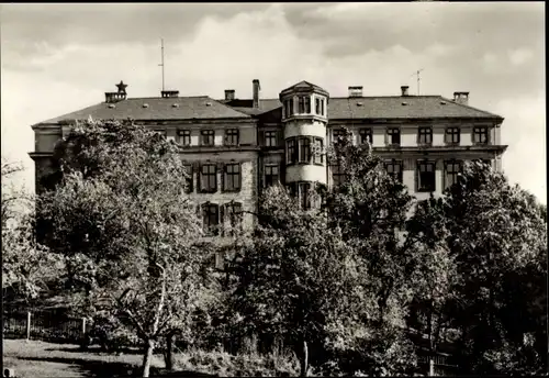 Ak Auerbach im Vogtland, Institut für Lehrerbildung, Außenansicht