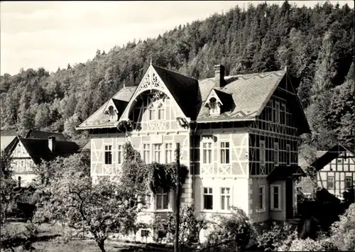 Ak Rohrbach in Thüringen, Haus "Sonnenwalde", Außenansicht