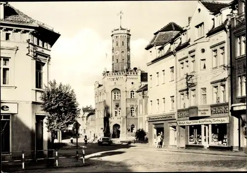 Ak Meuselwitz im Kreis Altenburger Land, Am Rathaus, Haus der 1000 kleinen Dinge, Eisenwaren