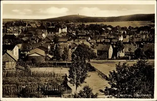 Ak Clausthal Zellerfeld im Oberharz, Panorama