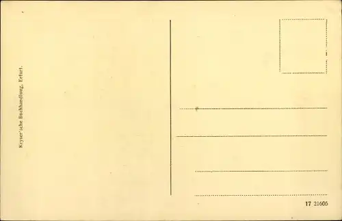 Ak Erfurt in Thüringen, Lutherstätten, Archiv der Augustiner Klosters