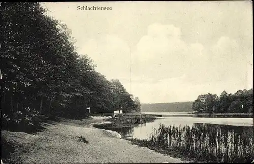 Ak Berlin Zehlendorf, Schlachtensee, Panorama