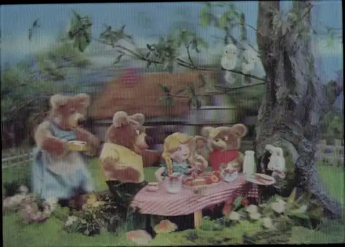 3D Ak Goldilocks and the three Bears