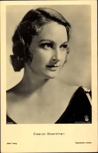 Ak Schauspieler Eleanor Boardman, Portrait, Ross 6938 1