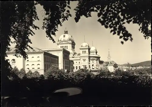 Ak Bern Stadt Schweiz, Bundeshaus