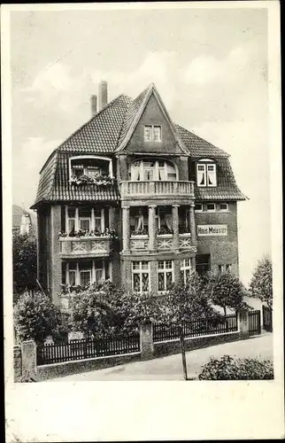 Ak Bad Salzuflen, Haus Meissner von Ernst Heyer, Moltkestraße 7