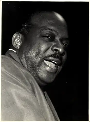 Foto Jazz Club Berlin 50er Jahre, Portrait, 25.03.1954, Count Basie