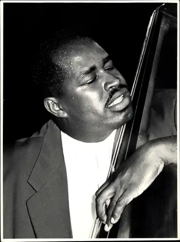 Foto Jazz Club Berlin 50er Jahre, Bassist, Solist von Count Basie, 1954