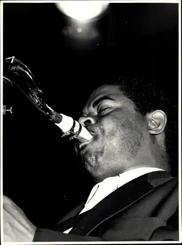 Foto Jazz Club Berlin 50er Jahre, Saxophonist, Solist von Count Basie, 1954