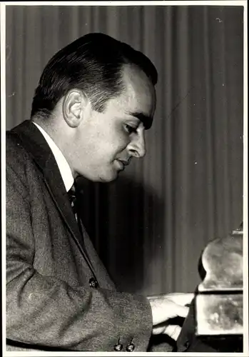 Foto Jazz Club Berlin 50er Jahre, Pianist Ralph Burns