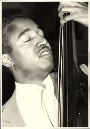 Foto Jazz Club Berlin 50er Jahre, Bassist Ray Brown