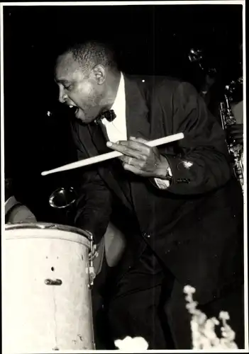 Foto Jazz Club Berlin 50er Jahre, Lionel Hamp Hampton, Perkussionist, Bandleader