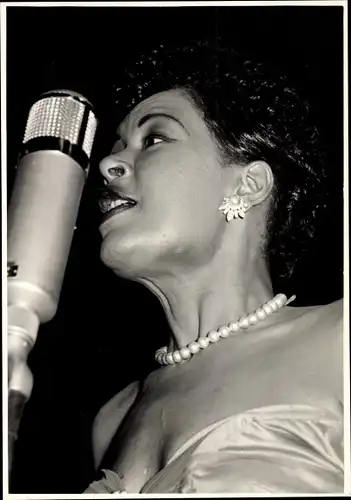 Foto Jazz Club Berlin 50er Jahre, Sängerin Billie Holiday, Elionora Harris