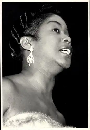 Foto Jazz Club Berlin 50er Jahre, Sängerin Sarah Vaughan