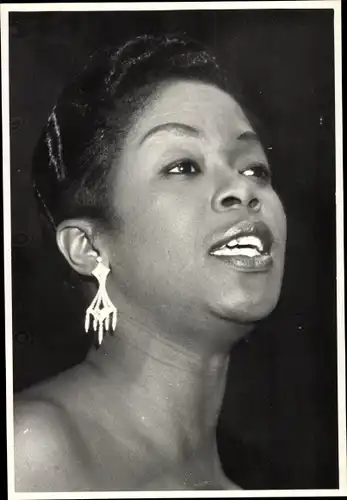 Foto Jazz Club Berlin 50er Jahre, Sängerin Sarah Vaughan