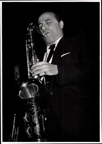 Foto Jazz Club Berlin 50er Jahre, Joseph Flip Philips, Saxophonist