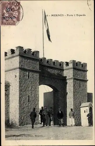 Ak Meknès Marokko, Porte l'Esparda