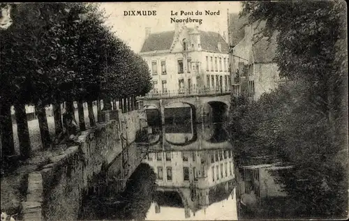 Ak Diksmuide Dixmude Westflandern, Le Pont du Nord