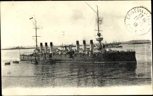 Ak Französisches Kriegsschiff, Marine Militaire Francaise, Jeanne d'Arc,Croiseur