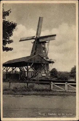 Ak Norg Drenthe, Molen