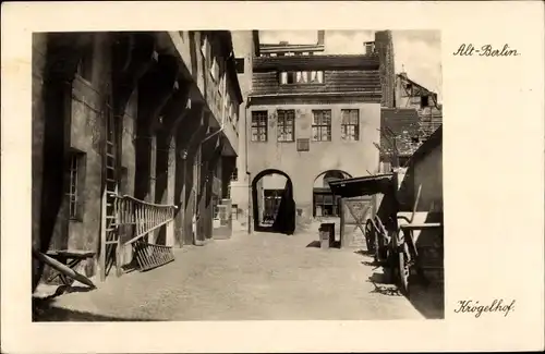 Ak Berlin Mitte, Krögelhof