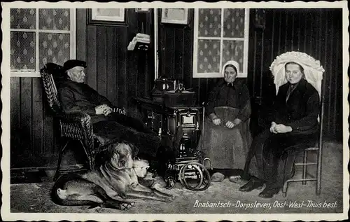 Ak Nordbrabant, Dorpsleven, Thuis best