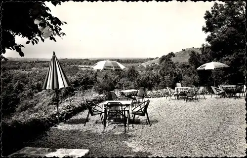 Ak Bemelen Limburg Niederlande, Hotel Mooi Limburg, Sonnenterrasse