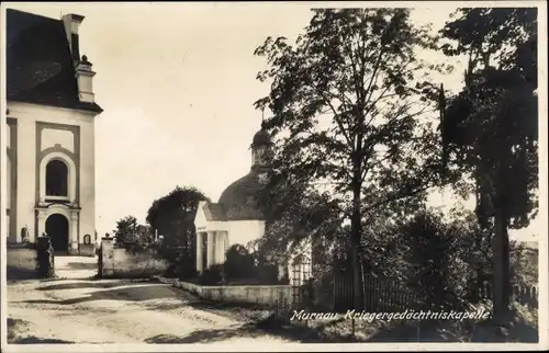 Ak Murnau am Staffelsee, Kriegergedächtniskapelle, Außenansicht