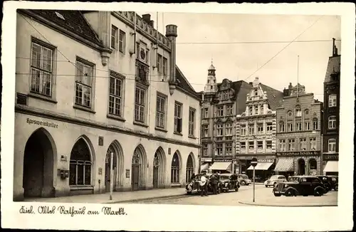 Ak Kiel in Schleswig Holstein, Altes Rathaus am Markt, Ratsweinkeller, Mercedes W136