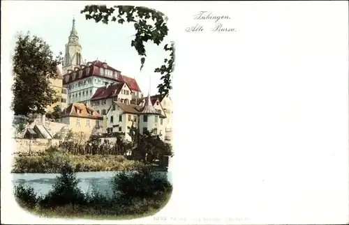 Ak Tübingen am Neckar, Alte Bursa, Außenansicht