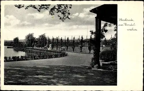 Ak Sterkrade Oberhausen am Rhein, Am Gondelweiher
