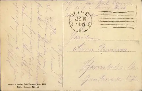 Ak Kiel Schleswig Holstein, Panorama vom Rathausturm gesehen