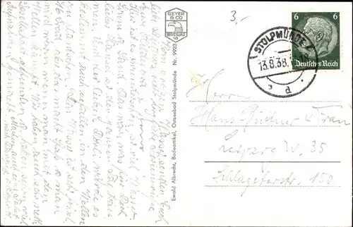 Ak Ustka Stolpmünde Pommern, Strand